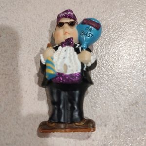 Y2K 2000 or Bust Party pin brooch Boston Warehouse (1999) New old stock